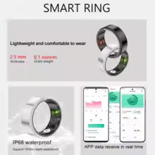 Smart Ring With Sleep Tracking and Motion Monitoring Unisex IPhone and Android Compatible
